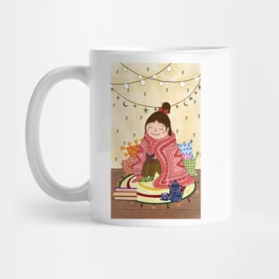 Little Reader Girl Mug